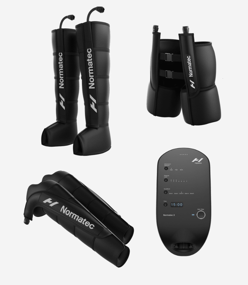 Normatec Compression therapy rental pieces in charlotte nc