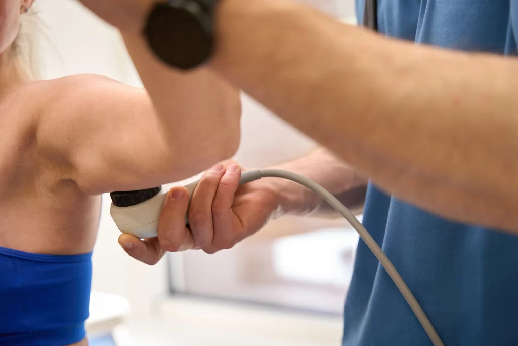 shockwave therapy for shoulder pain in Charlotte nc